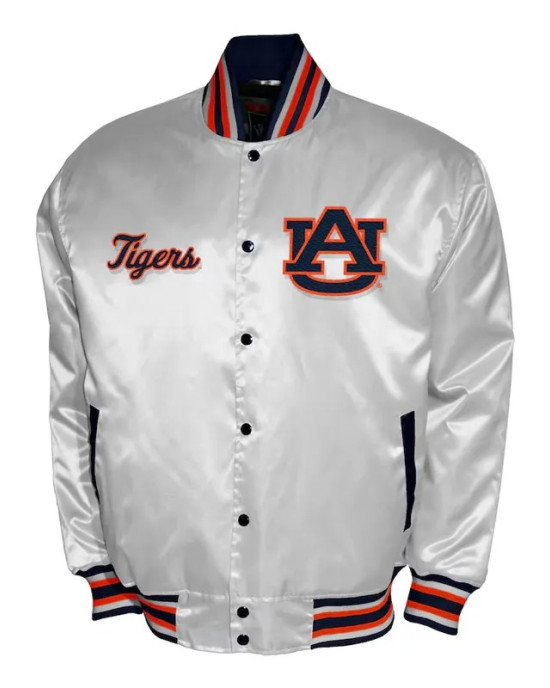 Franchise Club Auburn Tigers Satin Jacket