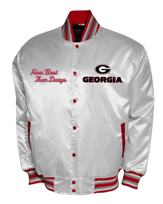 Franchise Club Georgia Bulldogs Satin Jacket