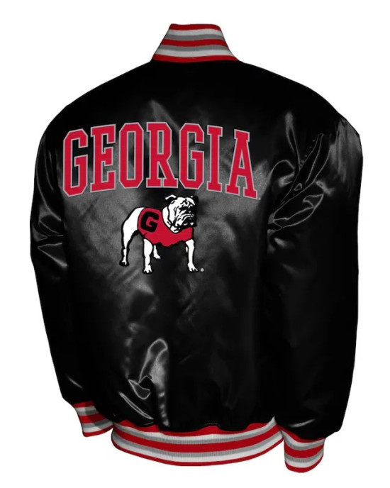 Franchise Club Georgia Bulldogs Satin Jacket