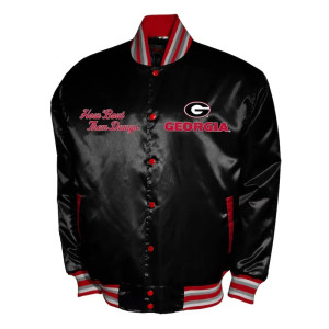 Franchise Club Georgia Bulldogs Satin Jacket 