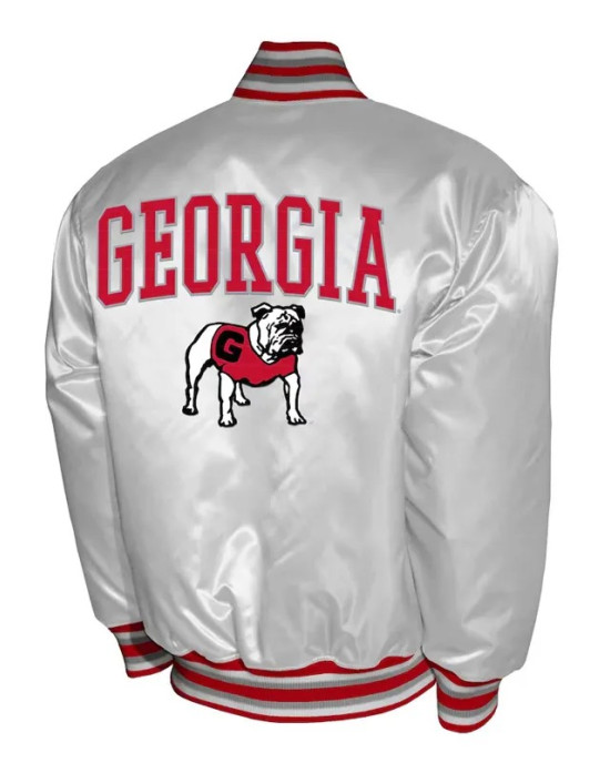 Franchise Club Georgia Bulldogs Satin Jacket