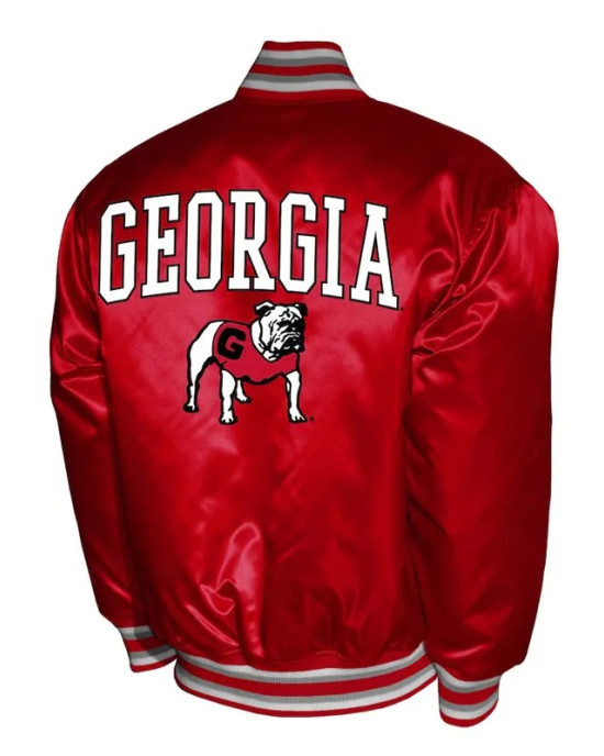 Franchise Club Georgia Bulldogs Satin Jacket
