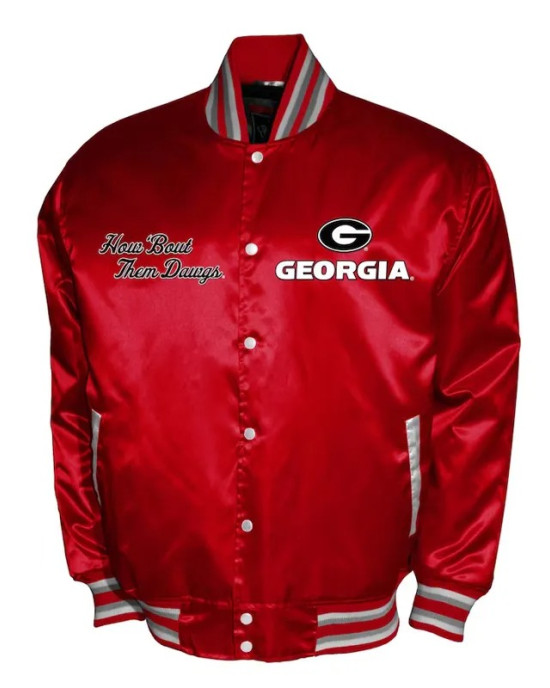 Franchise Club Georgia Bulldogs Satin Jacket