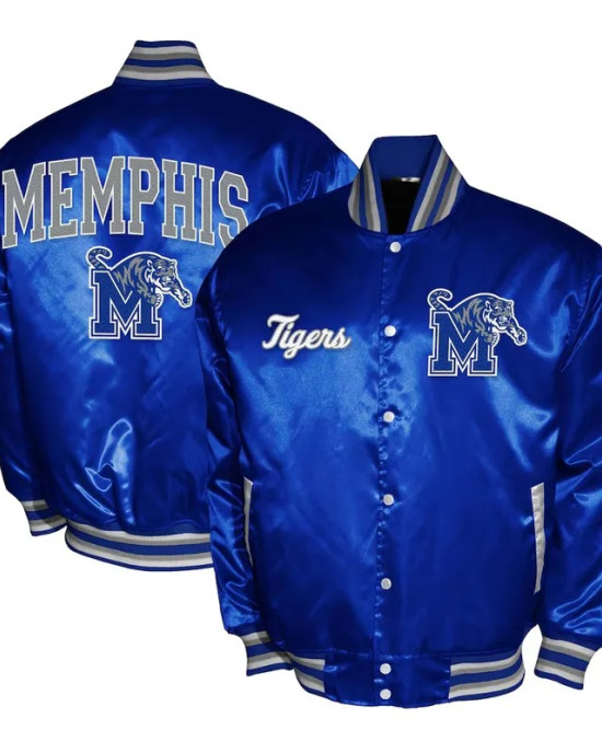 Franchise Club Memphis Tigers Satin Jacket