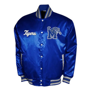 Franchise Club Memphis Tigers Satin Jacket 