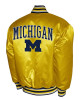 Franchise Club Michigan Wolverines Satin Jacket