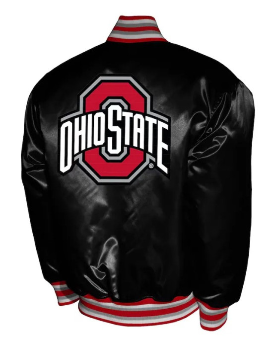 Franchise Club Ohio State Buckeyes Satin Jacket