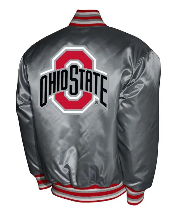 Franchise Club Ohio State Buckeyes Satin Jacket