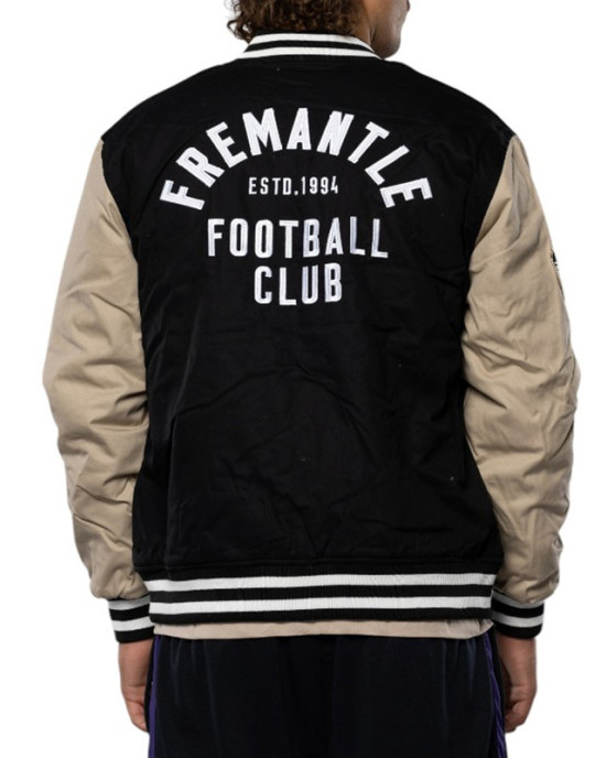 Fremantle Dockers Lock Up Varsity Cotton Jacket