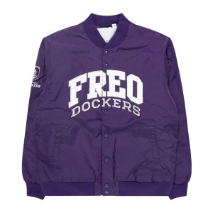 Fremantle Dockers Purple Bomber Jacket