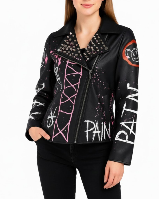 Friends 4 Ever Alexa Bliss Leather Jacket