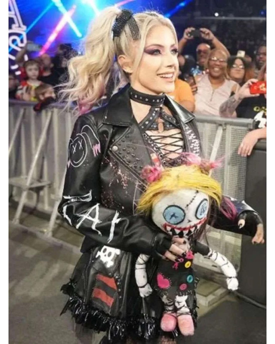 Friends 4 Ever Alexa Bliss Leather Jacket