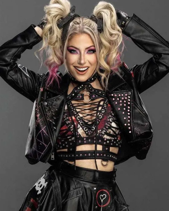 Friends 4 Ever Alexa Bliss Leather Jacket