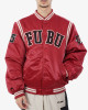 Fubu College Teddy Varsity Satin Jacket