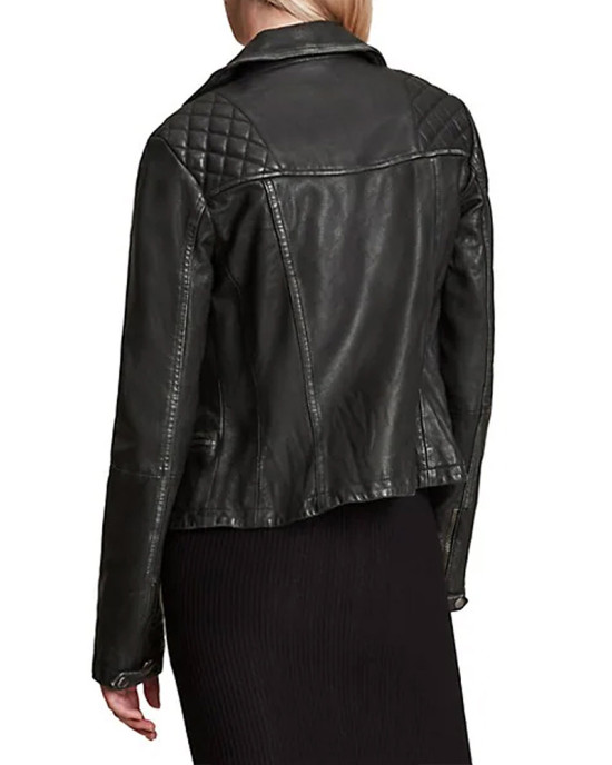 Full Circle Tina Wonglu Black and Brown Leather Jacket Full Circle Tina Wonglu Black and Brown Leather Jacket
