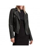 Full Circle Tina Wonglu Black and Brown Leather Jacket