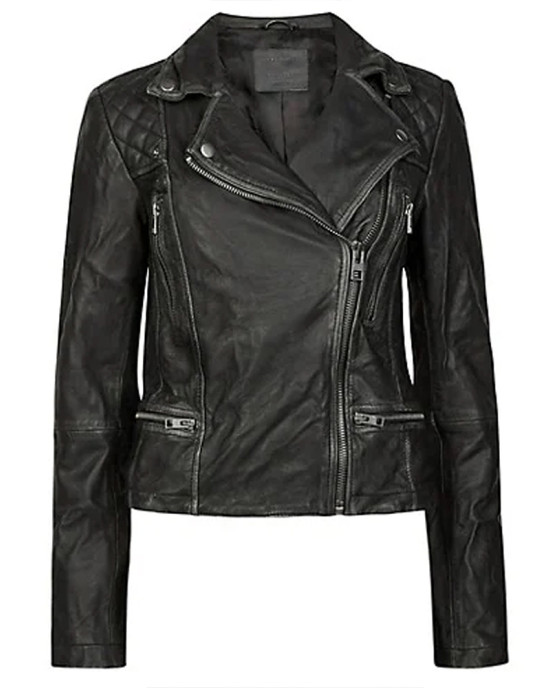 Full Circle Tina Wonglu Black and Brown Leather Jacket Full Circle Tina Wonglu Black and Brown Leather Jacket