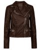Full Circle Tina Wonglu Black and Brown Leather Jacket Full Circle Tina Wonglu Black and Brown Leather Jacket