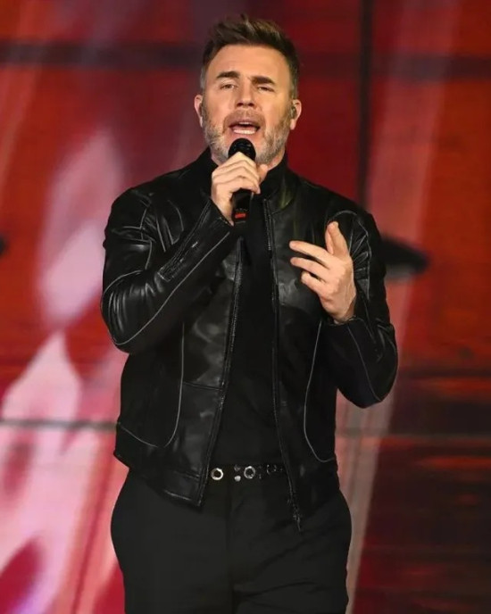 Gary Barlow F1 75 Leather Jacket Gary Barlow F1 75 Leather Jacket