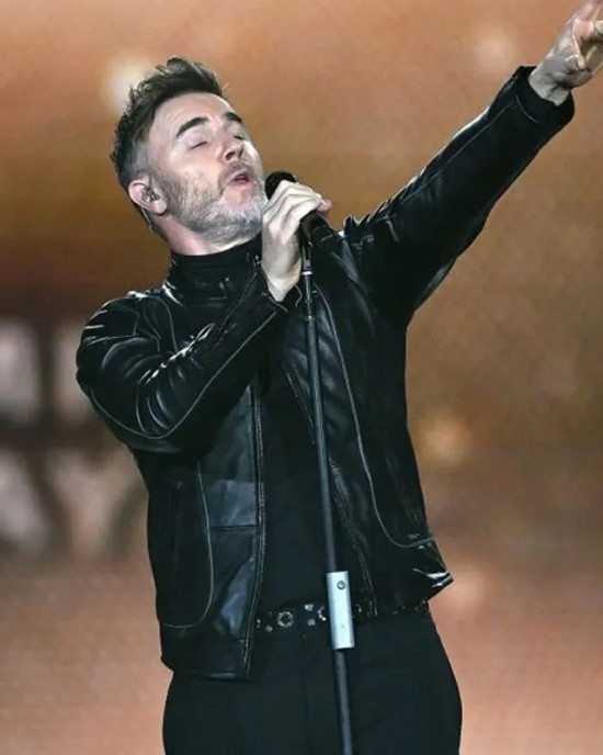 Gary Barlow F1 75 Leather Jacket Gary Barlow F1 75 Leather Jacket