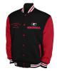 Georgia Bulldogs Fleece Red and Black Varsity Jacket