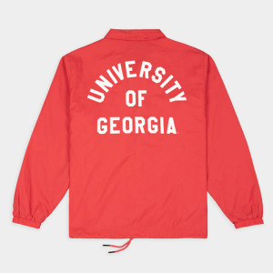 Georgia Bulldogs Football Classic Helmet Coaches Jacket