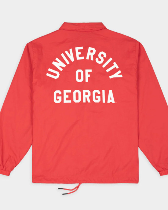 Georgia Bulldogs Football Classic Helmet Coaches Jacket Georgia Bulldogs Football Classic Helmet Coaches Jacket