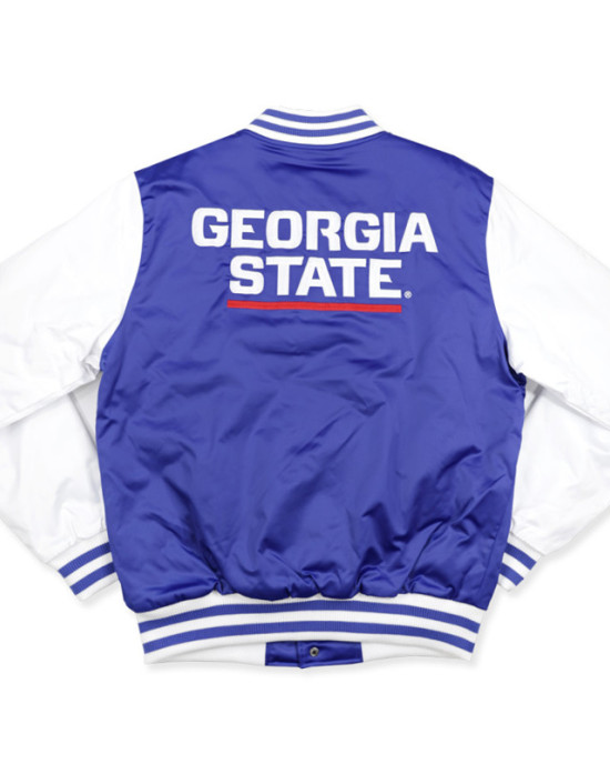 Georgia State Panthers Blue and White Jacket Georgia State Panthers Blue and White Jacket