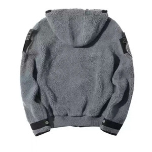 Ghost Call of Duty Sherpa Grey Hoodie