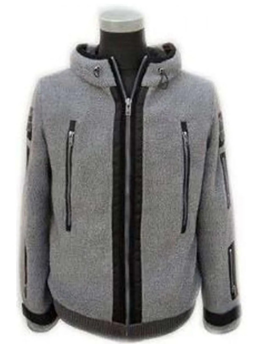 Ghost Call of Duty Sherpa Grey Hoodie Ghost Call of Duty Sherpa Grey Hoodie