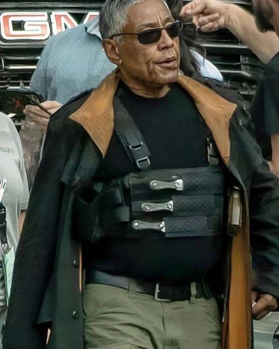 Giancarlo Esposito Black Coat Captain America Brave New World Giancarlo Esposito Black Coat Captain America Brave New World