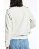 Gina Kirschenheiter The Real Housewives of Orange County Off White Leather Jacket Gina Kirschenheiter The Real Housewives of Orange County Off White Leather Jacket