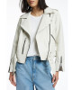 Gina Kirschenheiter The Real Housewives of Orange County Off White Leather Jacket Gina Kirschenheiter The Real Housewives of Orange County Off White Leather Jacket