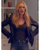 Ginny & Georgia S03 Brianne Howey Black Leather Jacket