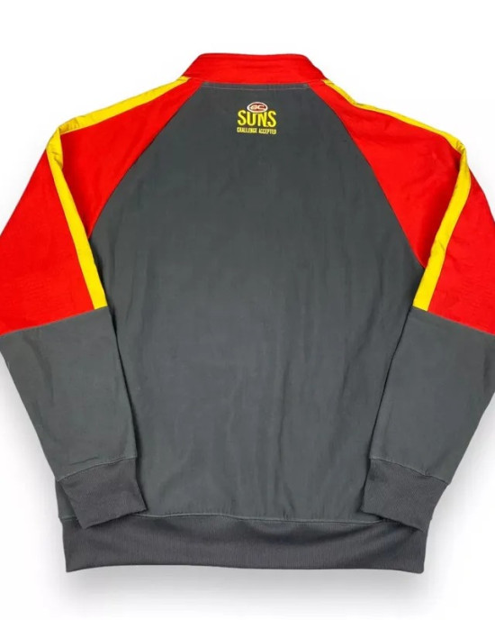 Gold Coast Suns Players New Balance Tracksuit Top Jacket Gold Coast Suns Players New Balance Tracksuit Top Jacket