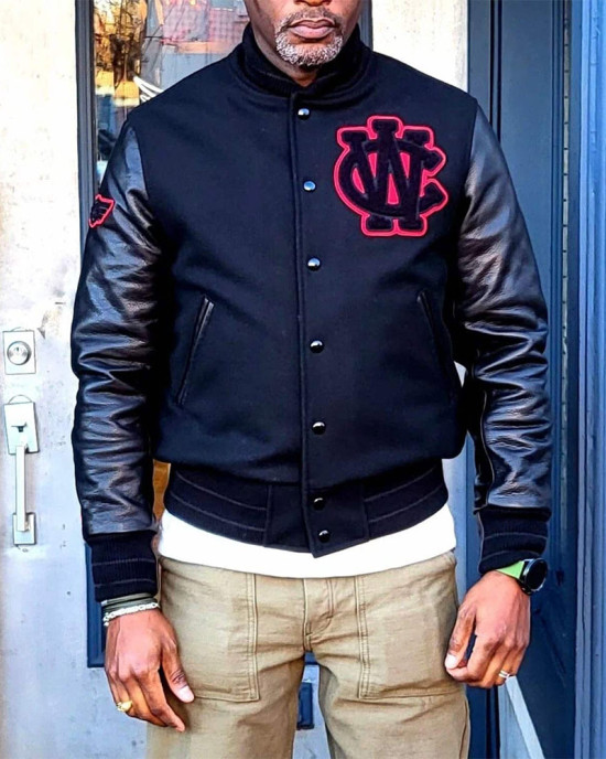 Golden Bear Black Varsity Jacket Golden Bear Black Varsity Jacket