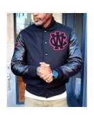 Golden Bear Black Varsity Jacket