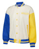 Golden State Warriors Color Block Bomber Full-Snap Jacket