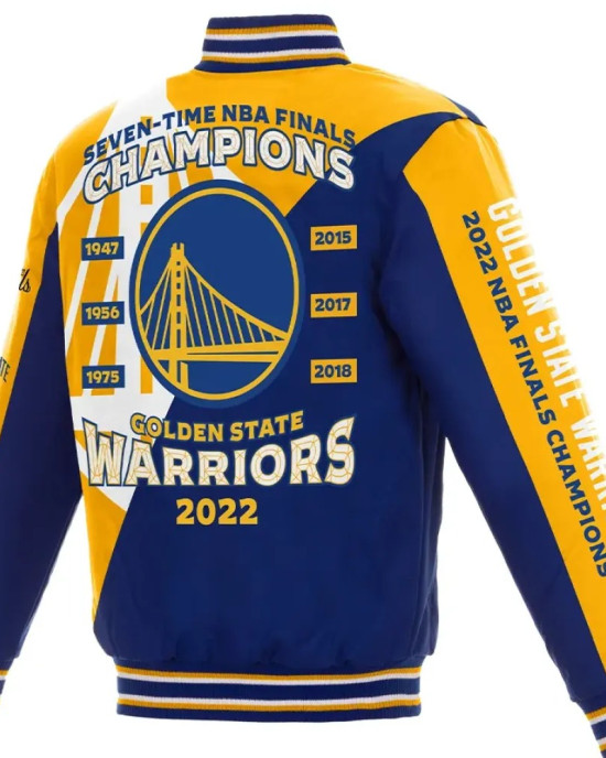 Golden State Warriors NBA Finals Varsity Jacket Golden State Warriors NBA Finals Varsity Jacket