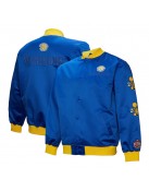 Golden State Warriors OG 3.0 Lightweight Royal Satin Jacket