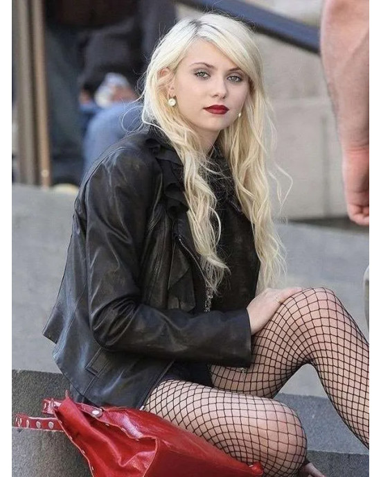 Gossip Girl Taylor Momsen Leather Jacket