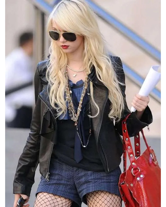 Gossip Girl Taylor Momsen Leather Jacket