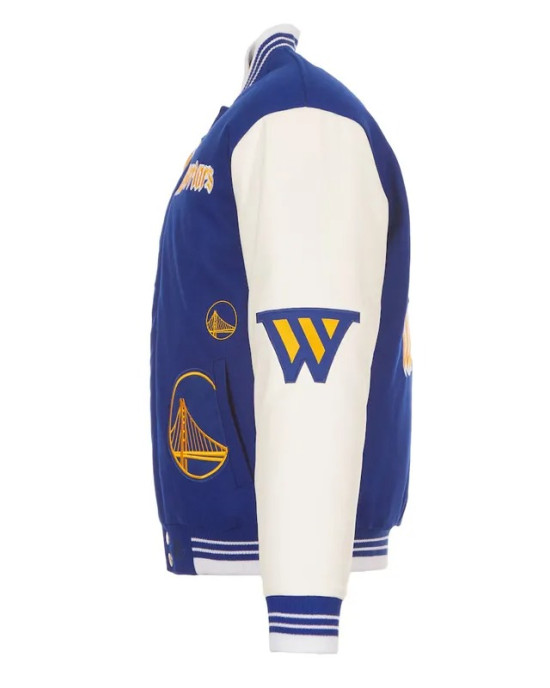 Gothic Golden State Warriors Varsity Jacket