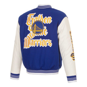 Gothic Golden State Warriors Varsity Jacket