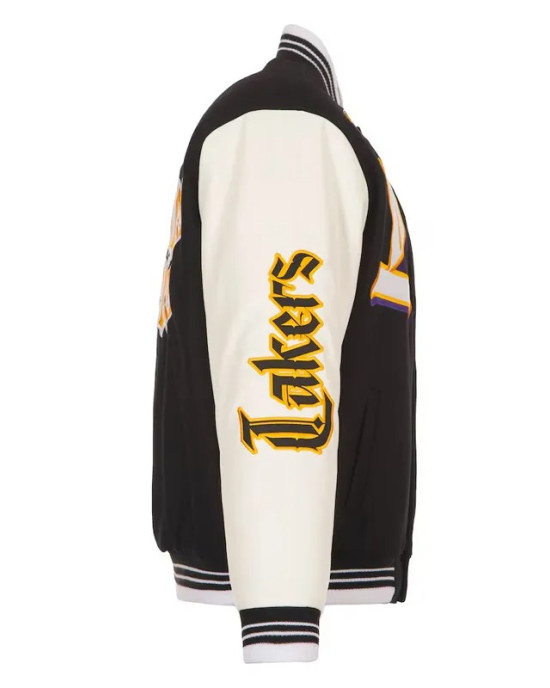 Gothic LA Lakers Varsity Jacket