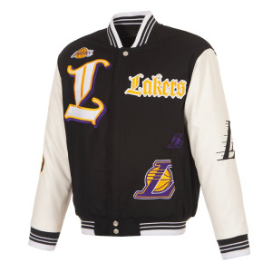 Gothic LA Lakers Varsity Jacket