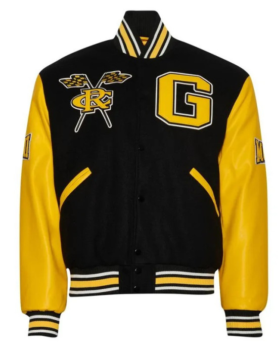 Grambling State University Black and Gold Varsity Jacket