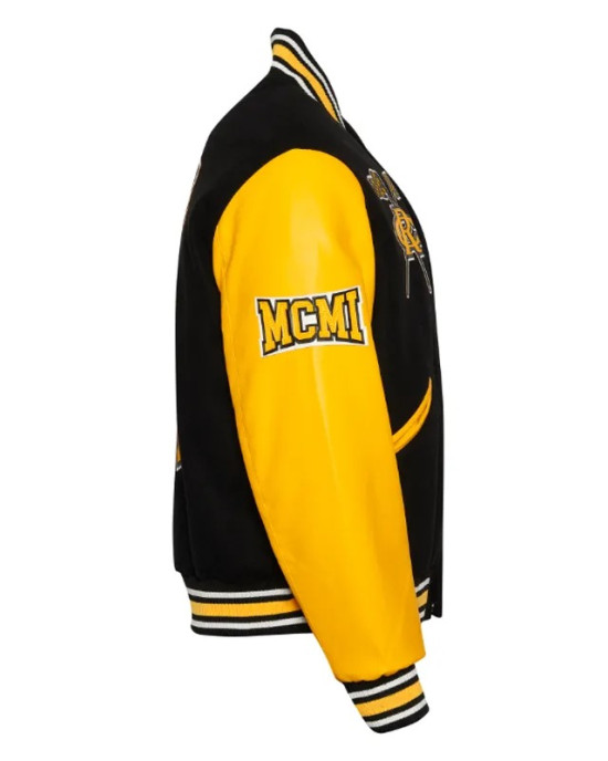 Grambling State University Black and Gold Varsity Jacket