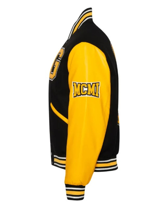 Grambling State University Black and Gold Varsity Jacket