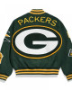 Green Bay Packers Pennant Green Varsity Wool Jacket Green Bay Packers Pennant Green Varsity Wool Jacket
